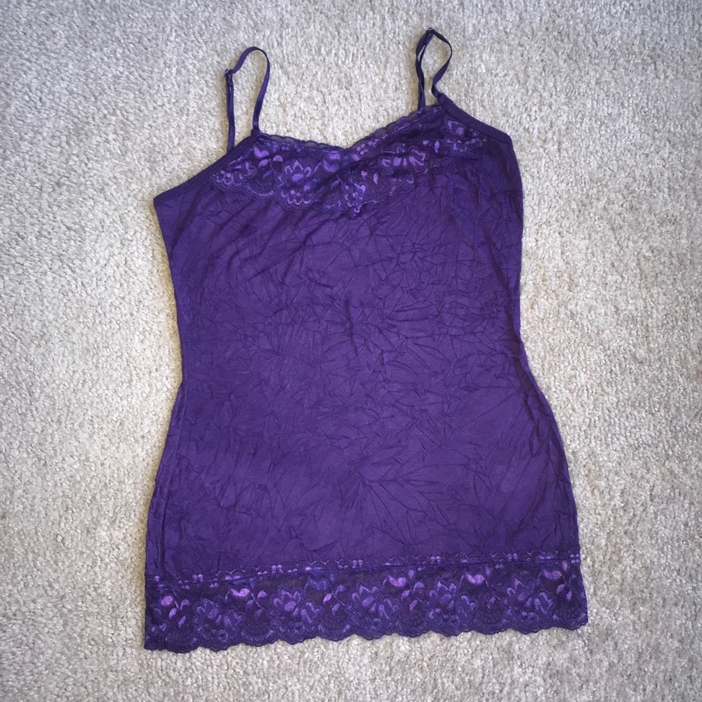 Maurice’s lace crinkle cami size XS